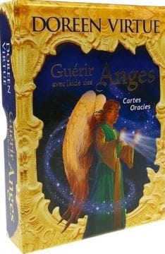 Coffret cartes Oracles Guerir avec l’aide des anges de Doreen Virtue