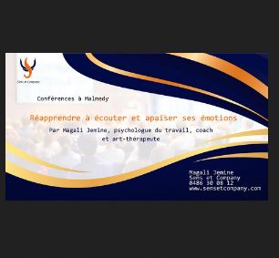 Conférence : Réapprendre à écouter et apaiser ses émotions