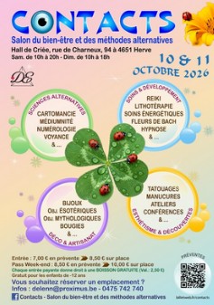 Contacts – Salon du Bien-Être et des méthodes alternatives 2026 de Herve