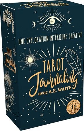 Dusserre – Tarot Journaling | Jeu de Cartes introspectif | 78 Cartes de Questions & 15 Cartes de Conseils | Cartomancie