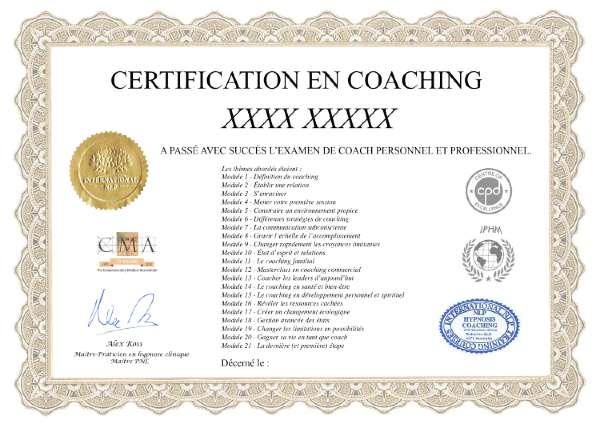 Formation coaching professionnel formation en ligne certifiante