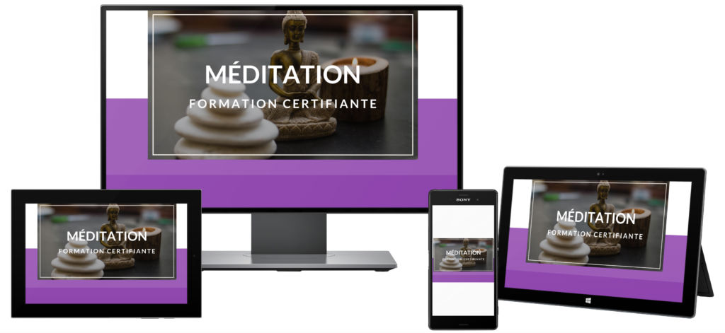 formation en ligne pour devenir professeur de méditation certifié
