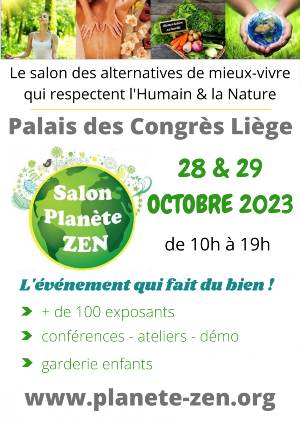 Salon Planète ZEN 2023 à Liège